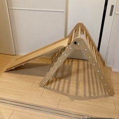 木製滑り台