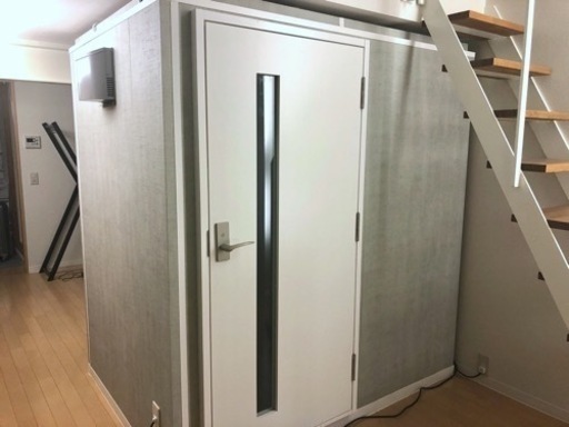 【お譲り先決まりました】 カスタム防音室1.25畳 DR-30 防音ブース