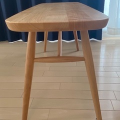 無印良品　ベンチの画像