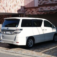 検査7年6月ヴェルファイア 2.4V 7人乗 後期型 8インチHDDナビ/地デジ/11インチフリップダウンモニター/バックカメラ/両側パワスラ/1オーナーの画像