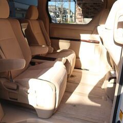 検査7年6月ヴェルファイア 2.4V 7人乗 後期型 8インチHDDナビ/地デジ/11インチフリップダウンモニター/バックカメラ/両側パワスラ/1オーナーの画像