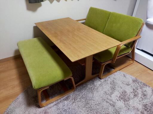 無印良品　ダイニングテーブルセット　食卓テーブル