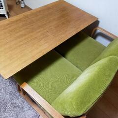 無印良品　ダイニングテーブルセット　食卓テーブルの画像