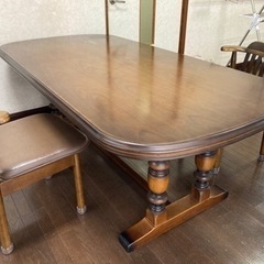 カリモク　テーブルw1780×d900