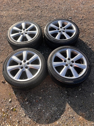 ★181クラウンアスリート純正アルミ！タイヤ付き★