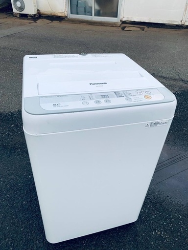 ♦️ET457番 Panasonic全自動電気洗濯機  【2017年製 】