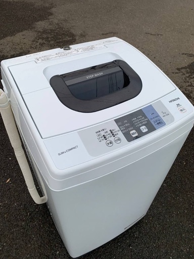 ♦️ET461番 日立全自動電気洗濯機 【2017年製 】
