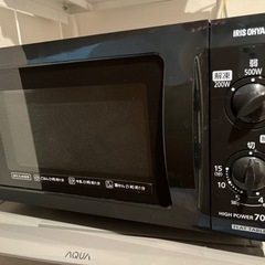 電子レンジ　アイリスオーヤマ2018年