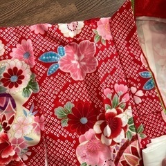 七五三　3歳女の子　被布セットの画像