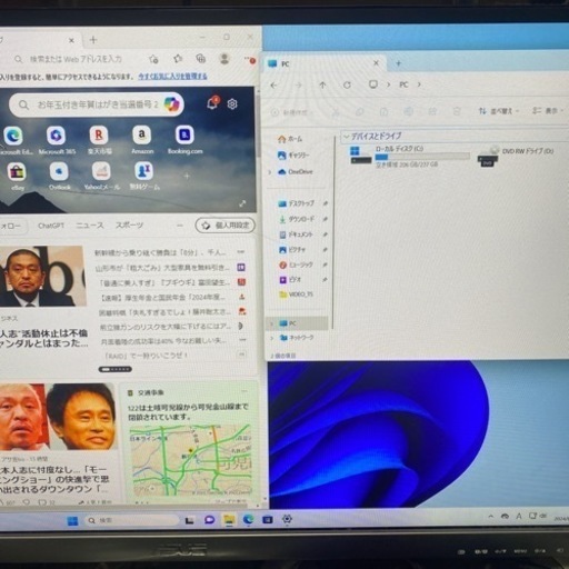 デスクトップPC Corei7 SSD 6世代