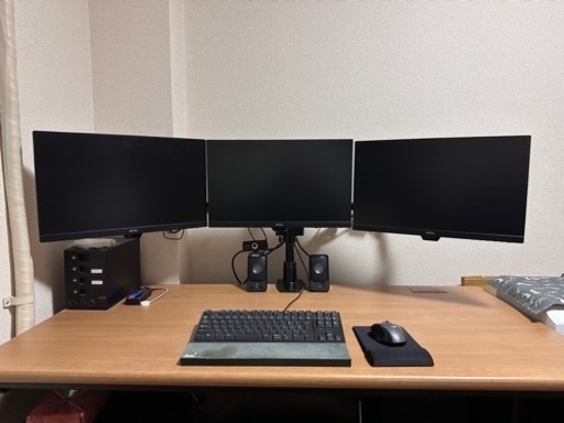 お買い得★モニターアーム＋BenQ モニター3台★取りに来られるから限定！