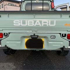 全塗装済・車検取り立て・タイベル交換済・内装クリーニング済・レカロシート＆他おまけ多数なサンバートラック4WDの画像