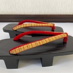 アンティーク　下駄の画像