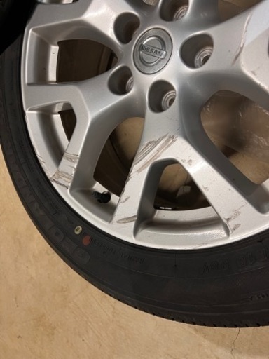 お話中　NISSAN T31エクストレイル後期　純正ホイール