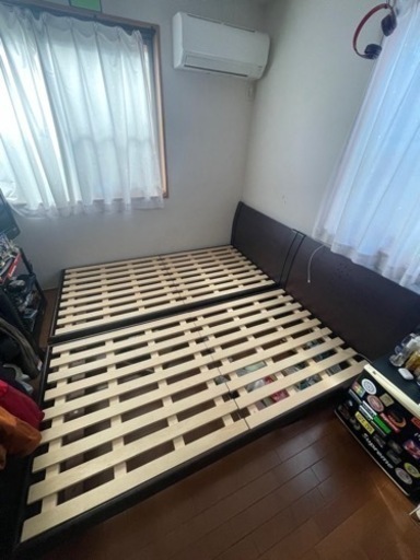 シングルベット２つ