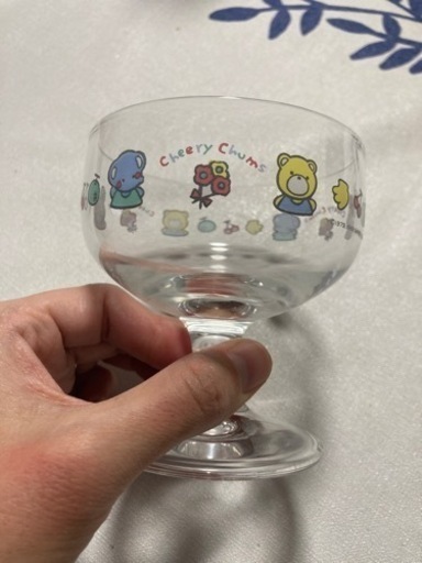 チアリーチャム グラス コップ サンリオ 1987年 昭和レトロ レトロ