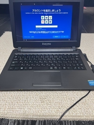値下げしました⭐︎小型ノートパソコン　iiyama W515LU 11.6inch