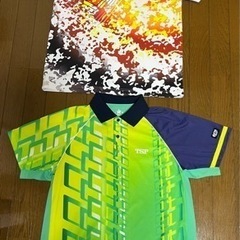 卓球ユニフォーム　2着　サイズL