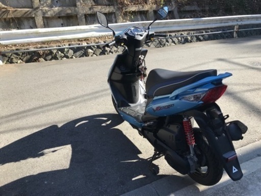 追浜より！乗って帰れます！ キムコ VJR125 走る、止まる、曲がる、問題なし