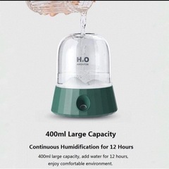 新品　おしゃれ 加湿器 ミニ スノーマウンテン ホワイトの画像