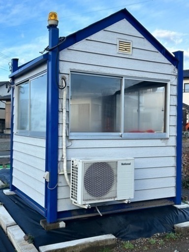 仕入価格以下激安15万円ガードマンボックス エアコン付き 2100＊2200
