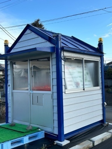 仕入価格以下激安15万円ガードマンボックス エアコン付き 2100＊2200