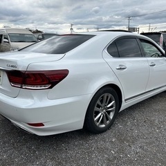 極上　LS460 後期　平成25年式　車検6年11月　走行13万キロ　グー鑑定済　修復歴なし　オークション5点から4.5点程度　サンルーフの画像