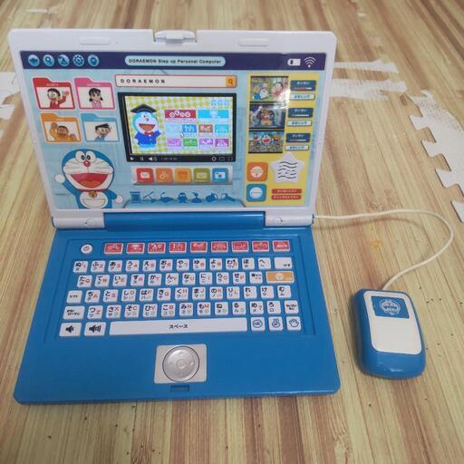 ドラえもんステップアップパソコン  BANDAI TOYS ラーニングパソコン DORAEMON Step up Personal Computer
