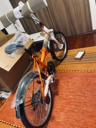 売却済み　　【新品未使用の折りたたみ自転車20インチ】