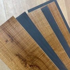 木目タイル6枚の画像