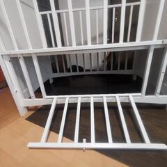 ベビーベッド　格安の画像