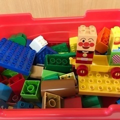 アンパンマンのブロックの画像