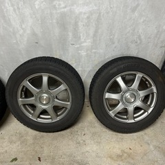 185/65R15 スタッドレスタイヤ（ヨコハマタイヤ アイスガード 5 iG50） ＆ ホイール4本セット　カローラフィルダーなどにの画像