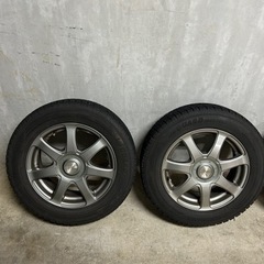 185/65R15 スタッドレスタイヤ（ヨコハマタイヤ アイスガード 5 iG50） ＆ ホイール4本セット　カローラフィルダーなどにの画像