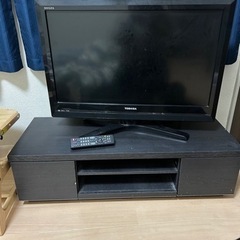 36インチテレビ　テレビ台の画像