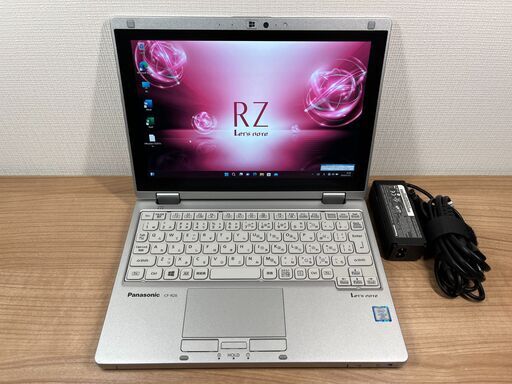 SImモデル・美品＞1204　超軽量 Panasonic CF-RZ6８GB/SSD256 /i5 タッチパネル　office Win11