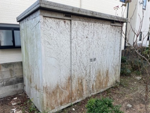 カギ付き◆イナバ物置◆2710×1550×2060◆解体済◆MBX-36◆