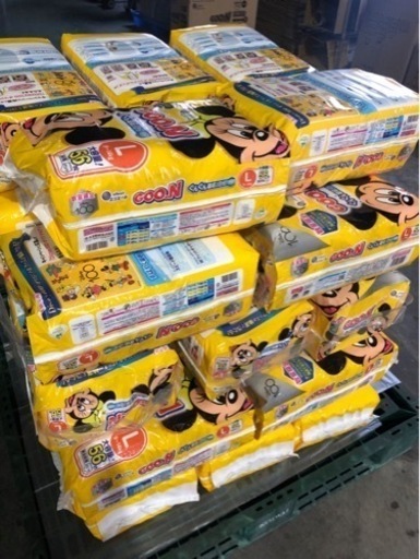 【30パック】配送可能 Lサイズ グーン ぐんぐん吸収パンツ