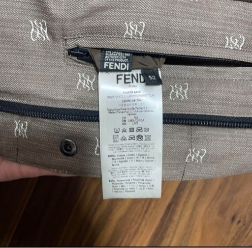 FENDI フェンディ ダウンベスト