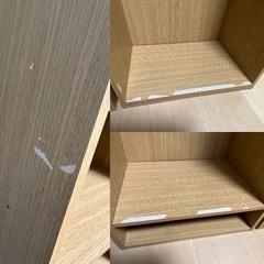 ニトリ カラーBOX Nカラボ 6段(ライトブラウン)8841742の画像