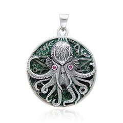MS Great Cthulhu Silver Pendantの画像