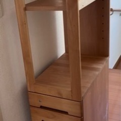 学習机用キャビネット　収納棚