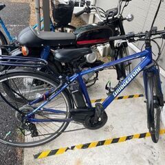 ブリヂストン　電動自転車　クロスバイク