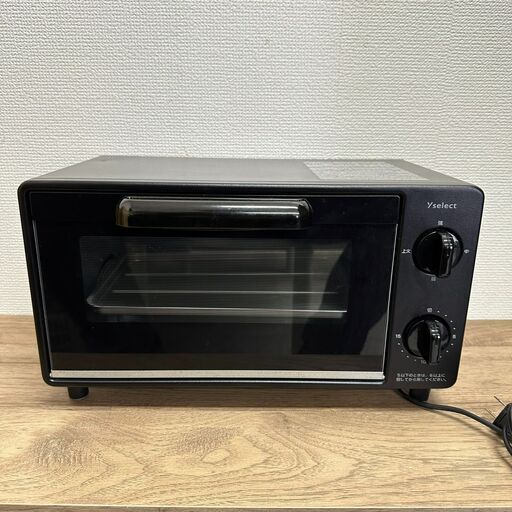 YAMADASELECT(ヤマダセレクト) YT-V40J 火力4段階切替えオーブントースター ブラック ヤマダオリジナル