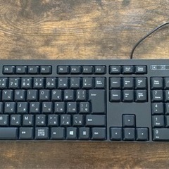 エレコム キーボード 有線 メンブレン ブラック TK-FFCM01BKの画像