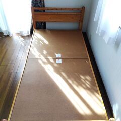 ［商談中］シングルベッド（マット付）の画像