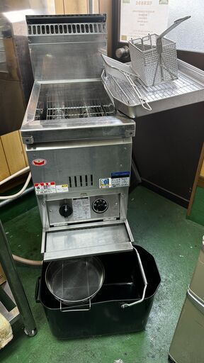 厨房 業務用 マルゼン フライヤー 都市ガス 涼しい厨房 油量13L