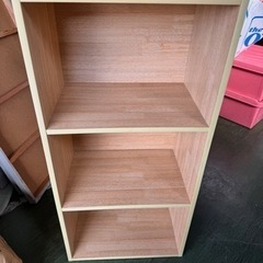 カラーBOX ライトブラウン　中古