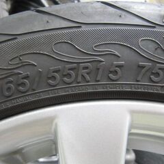 🚗スズキ純正15インチ軽乗用車ホイールセット【高年式純正ホイール高価買取アールワン田川】の画像