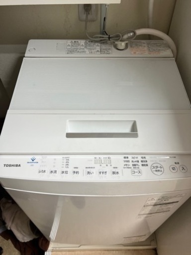 中古品 TOSHIBA洗濯機【※2月5日に取りに来て頂ける方限定】